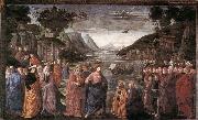 GHIRLANDAIO, Domenico Calling of the First Apostles Spain oil painting artist